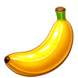 a yellow banana