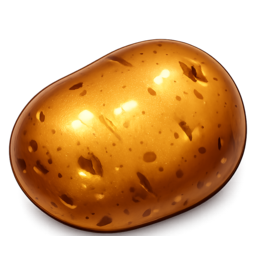 a brown potato