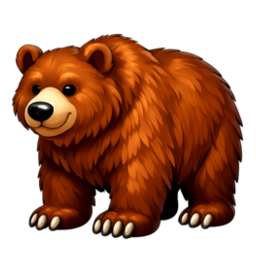 a big brown bear