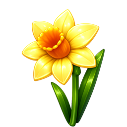 a yellow daffodil